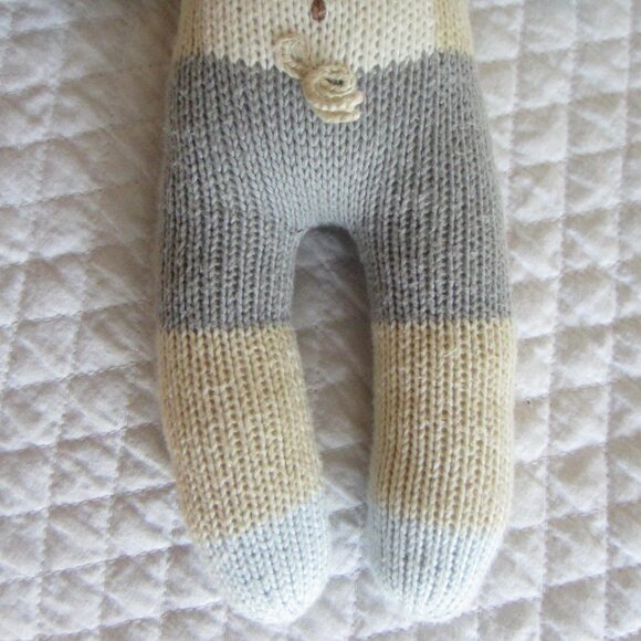 BlaBla Pima Cotton Knitted Lamb Stuffed Animal Plush – Lima Peru - Picture 3 of 5